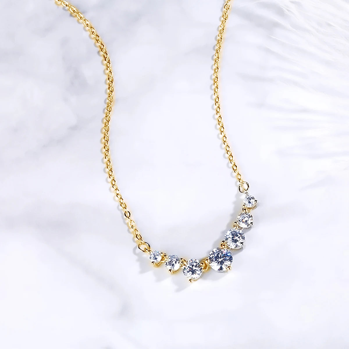 2.8ct moissanite necklace
