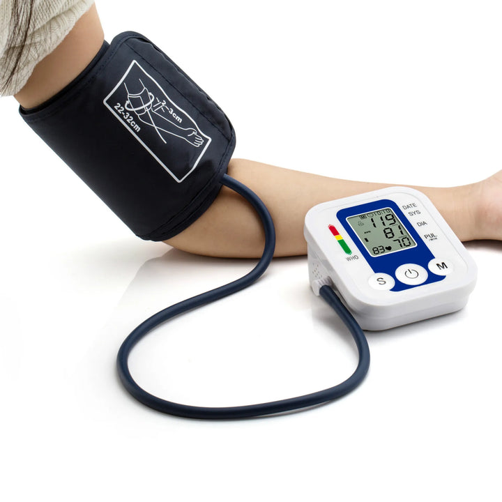 Automatic Blood Pressure Monitor Digital Arm Health Care