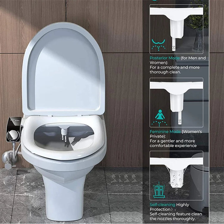 Bidet Attachment Ultra-Slim Bidet Non-Electric Sprayer