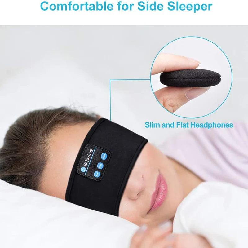 Wireless Bluetooth Headset, Sport Sleep Headband, Bluetooth Earphones Wireless Headphones