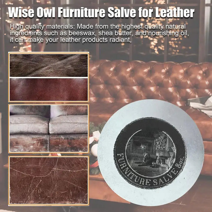 Owl Furniture Salve Leather Cleaner, Furniture Upholstery Cleaner, Sofa Cleaner, Couch  Cleaner