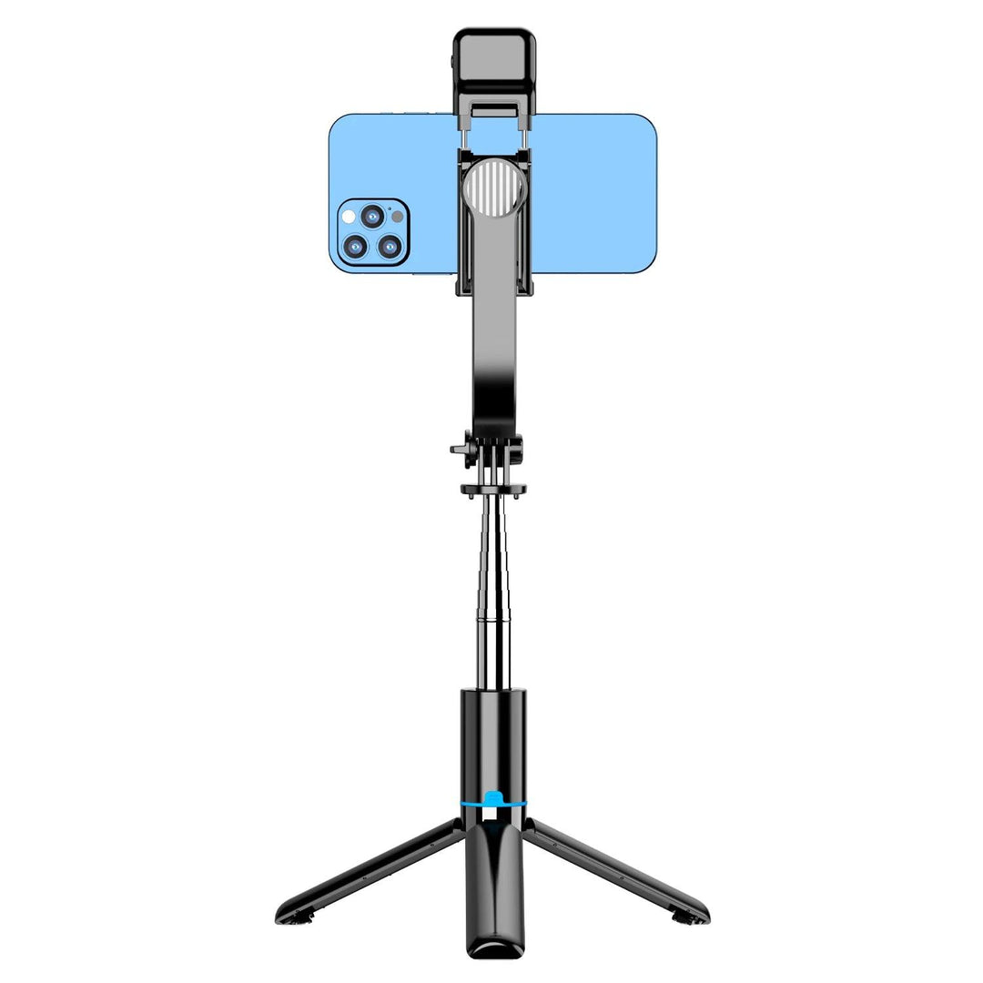 Selfie Stick with LED Light Bluetooth Connectivity Desktop Bracket Included