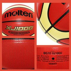 Molten Basketball XJ1000 Official Size PU Leather Ball Match Training Basketball