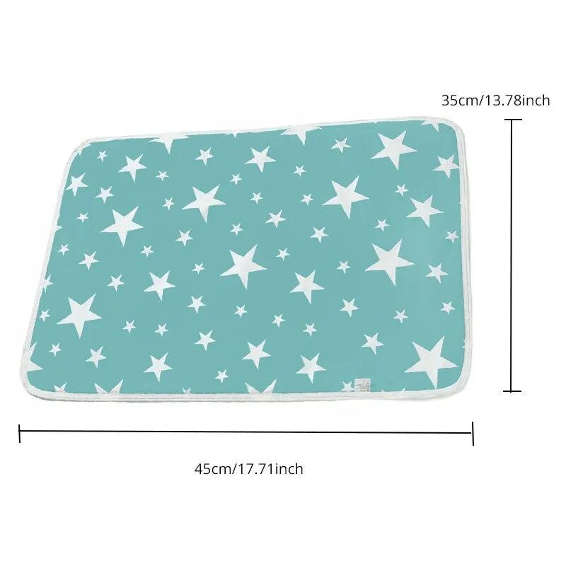 "Newborn diaper pad" "Small size diaper mat" "Breathable waterproof mattress"