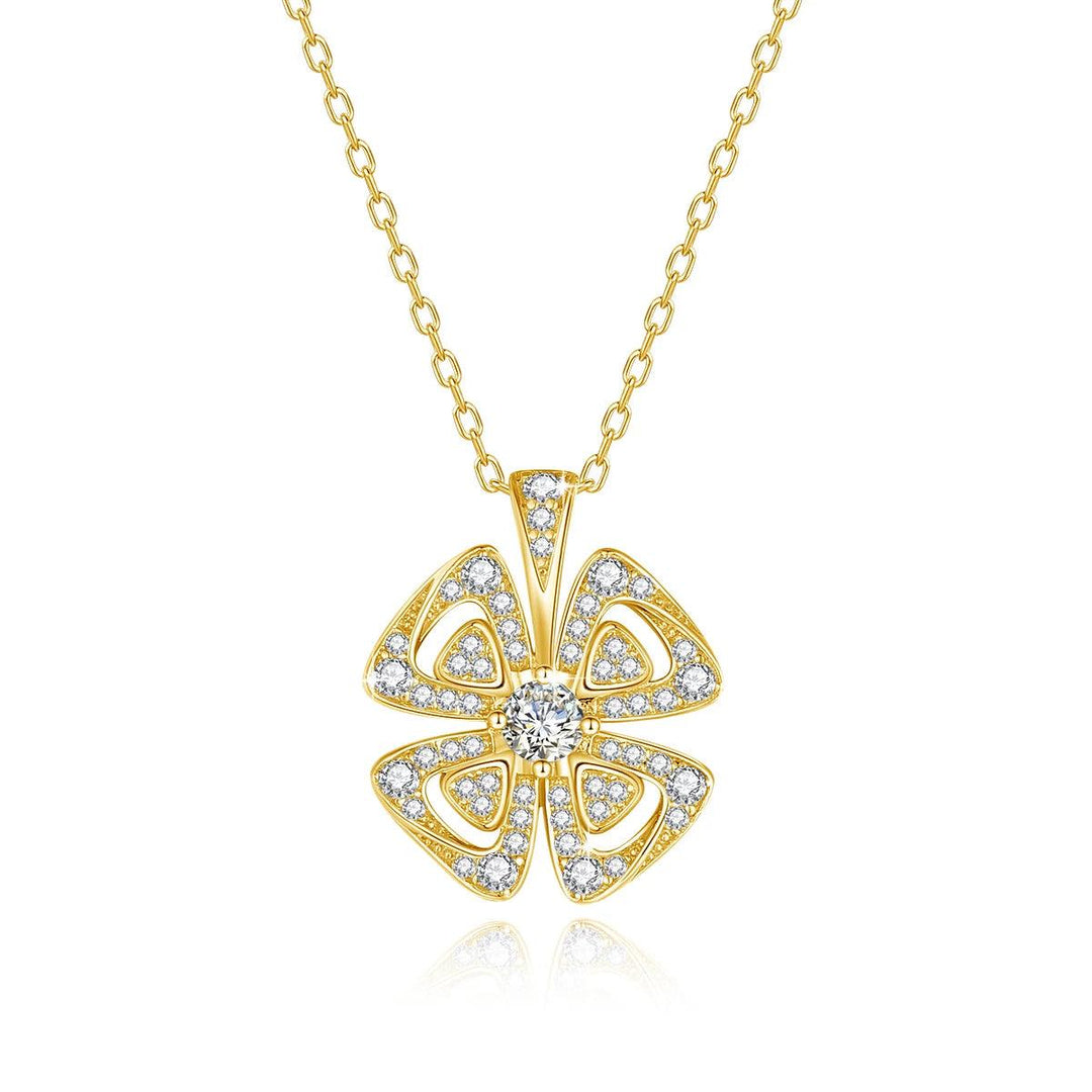 Necklace Moissanite, Jewelry Round Cut Diamond