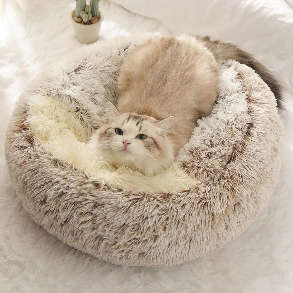 Plush Pet Bed, Cat Cushion, Cat Sleep Bag, Cat Nest