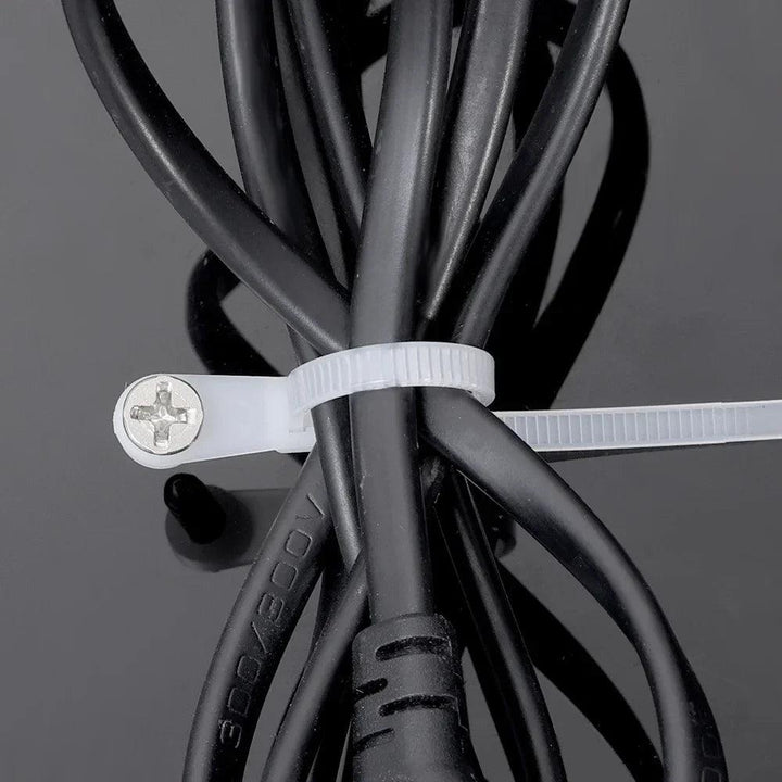 Nylon Cable Ties Adjustable Self-locking Cord Ties Wire Management