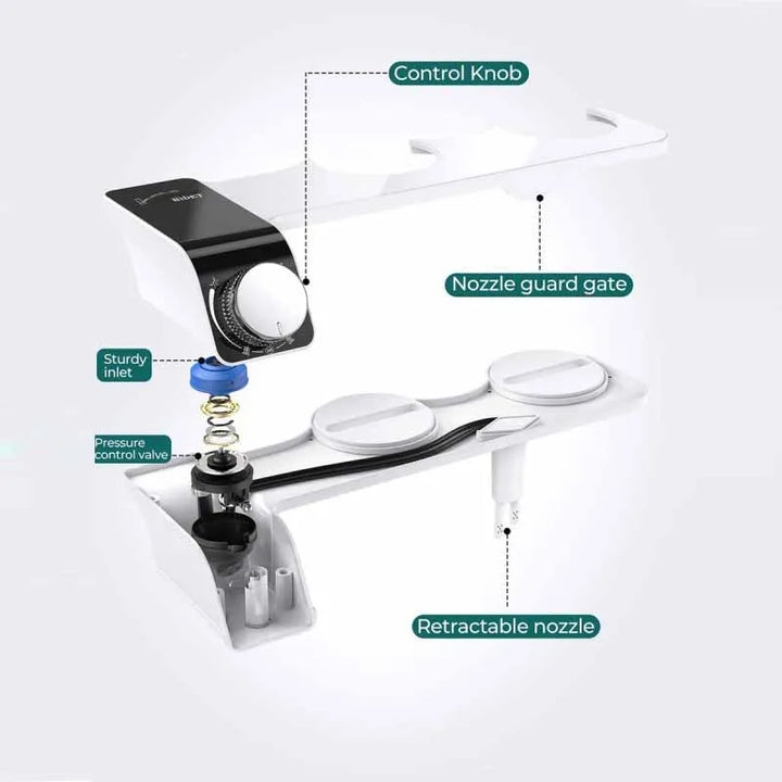 Bidet Attachment Ultra-Slim Bidet Non-Electric Sprayer