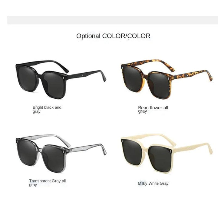 "Square sunglasses" "Oversized retro shades" "UV400 fashion eyewear"