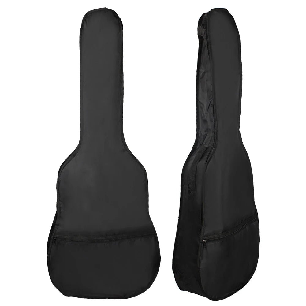 Portable Acoustic Guitar Bag, Soft Case with Shoulder Strap, Guitar Parts & Accessories