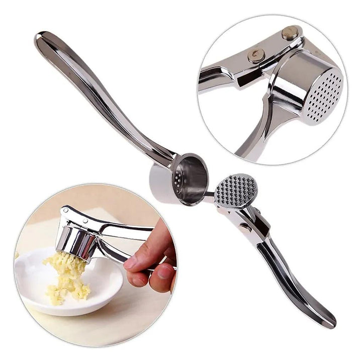 Imitating Stainless Steel Multifunction Garlic Press Crusher Kitchen