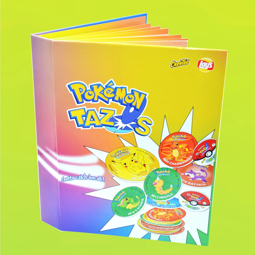 Pokemon Tazos Collection Tazos Collector's Edition Generation 1/2 Tazos