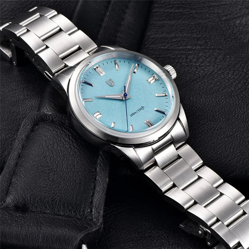Pagani Design Quartz Watch Stainless Steel Luxury Watch Sapphire Crystal Timepiece