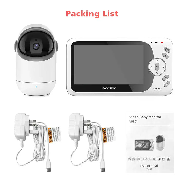 Video Baby Monitor, Tilt Camera