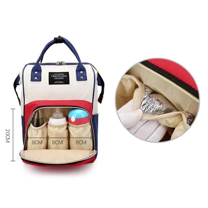 Diaper Bag Mummy Backpack Waterproof Diaper Backpack Large Capacity Mom Baby Bag