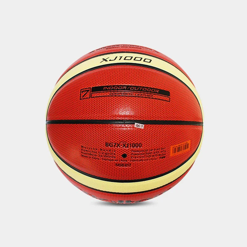 Molten Basketball XJ1000 Official Size PU Leather Ball Match Training Basketball