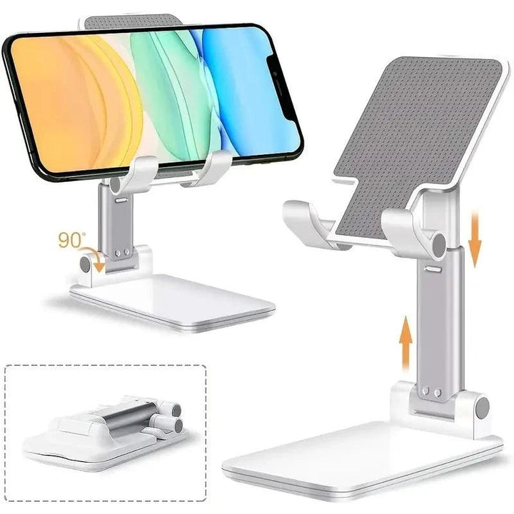 "Universal phone holder stand" "Adjustable tablet mount" "Desktop mobile stand"