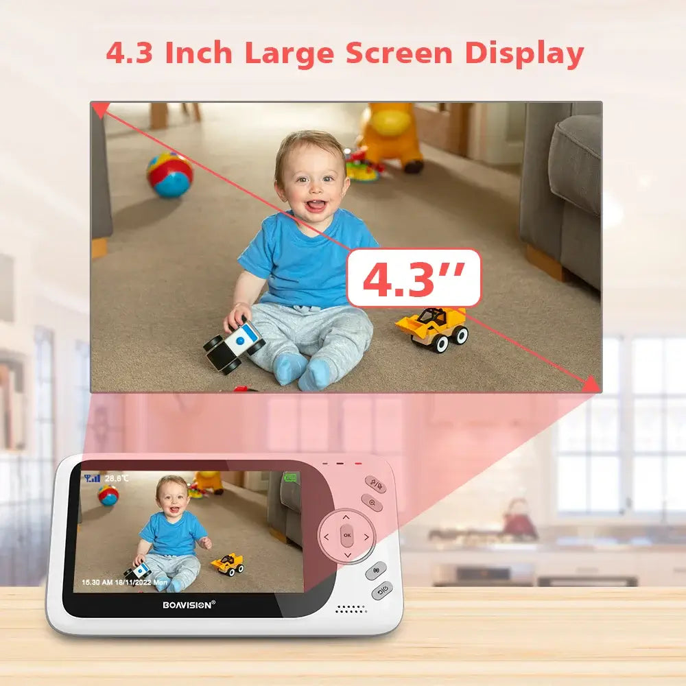 Video Baby Monitor, Tilt Camera