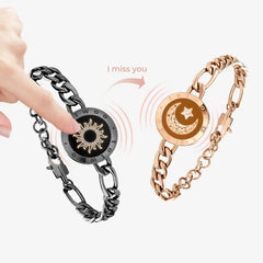 Long Distance Bracelet Couple's Jewelry Interactive Love Gift