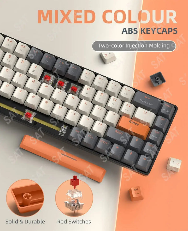 Wireless Mechanical Keyboard Bluetooth