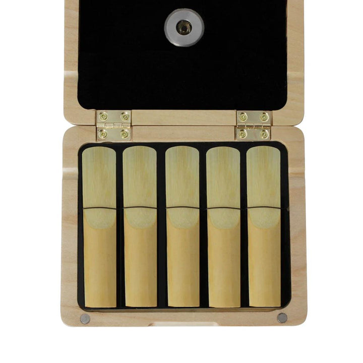 Saxophone Reed Storage Case, Clarinet Reeds Case, Wooden Reed Case