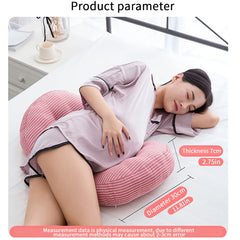 Pregnancy Pillow Side Sleeping Pillow U-Shaped Maternity Pillow