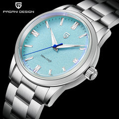 Pagani Design Quartz Watch Stainless Steel Luxury Watch Sapphire Crystal Timepiece