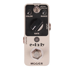 MOOER E-Lady Flanger Pedal Analog Guitar Effects Pedal True Bypass Guitar Pedal