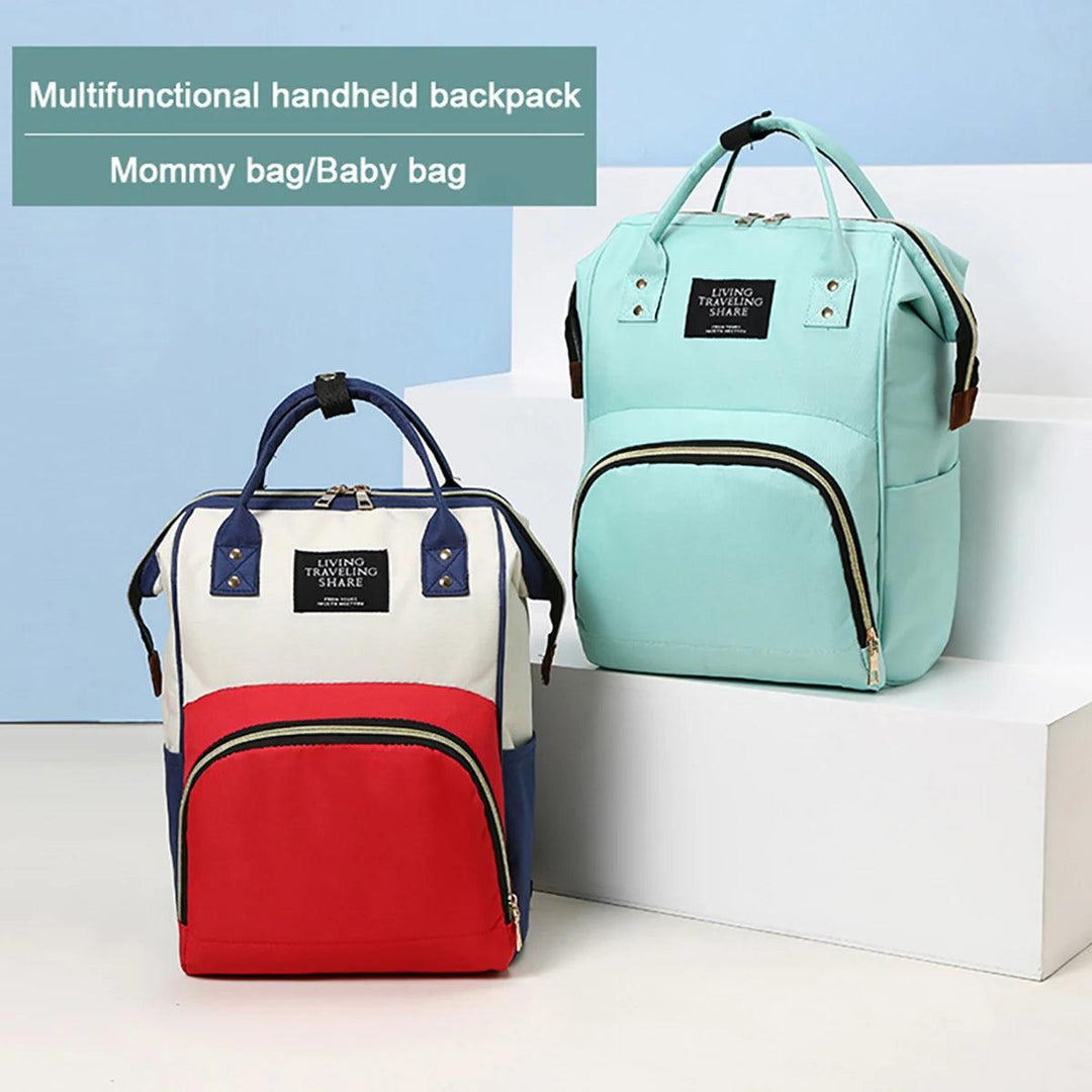 Portable Multi-Functional Mommy Bag, Diaper Bag, Backpack - Storage Mommy Bag