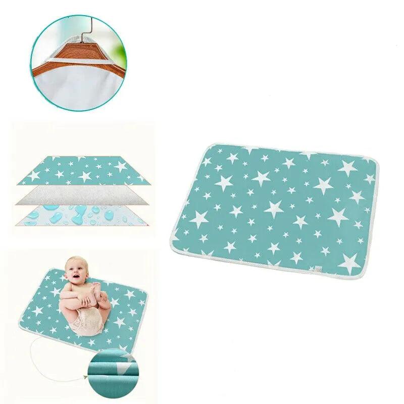 "Newborn diaper pad" "Small size diaper mat" "Breathable waterproof mattress"