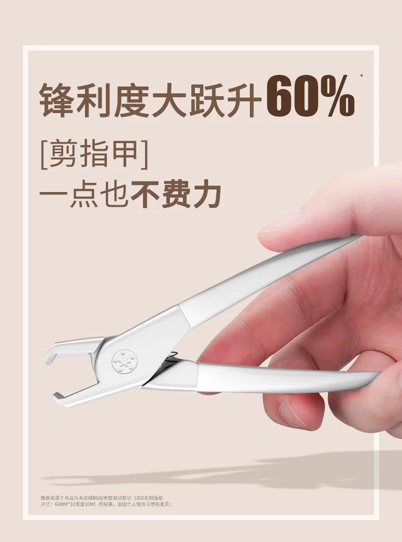 Anti-Splash Nail Clippers, Precision Trimming Tool, Heavy-Duty Nail Care