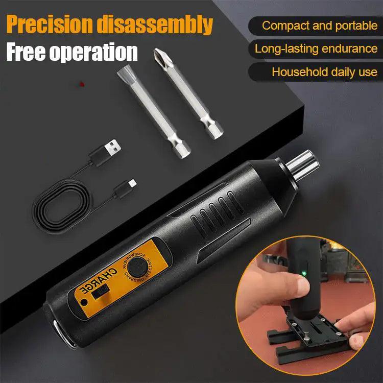 Electric Screwdriver Set, Lithium Battery Charging Household Tool Kit