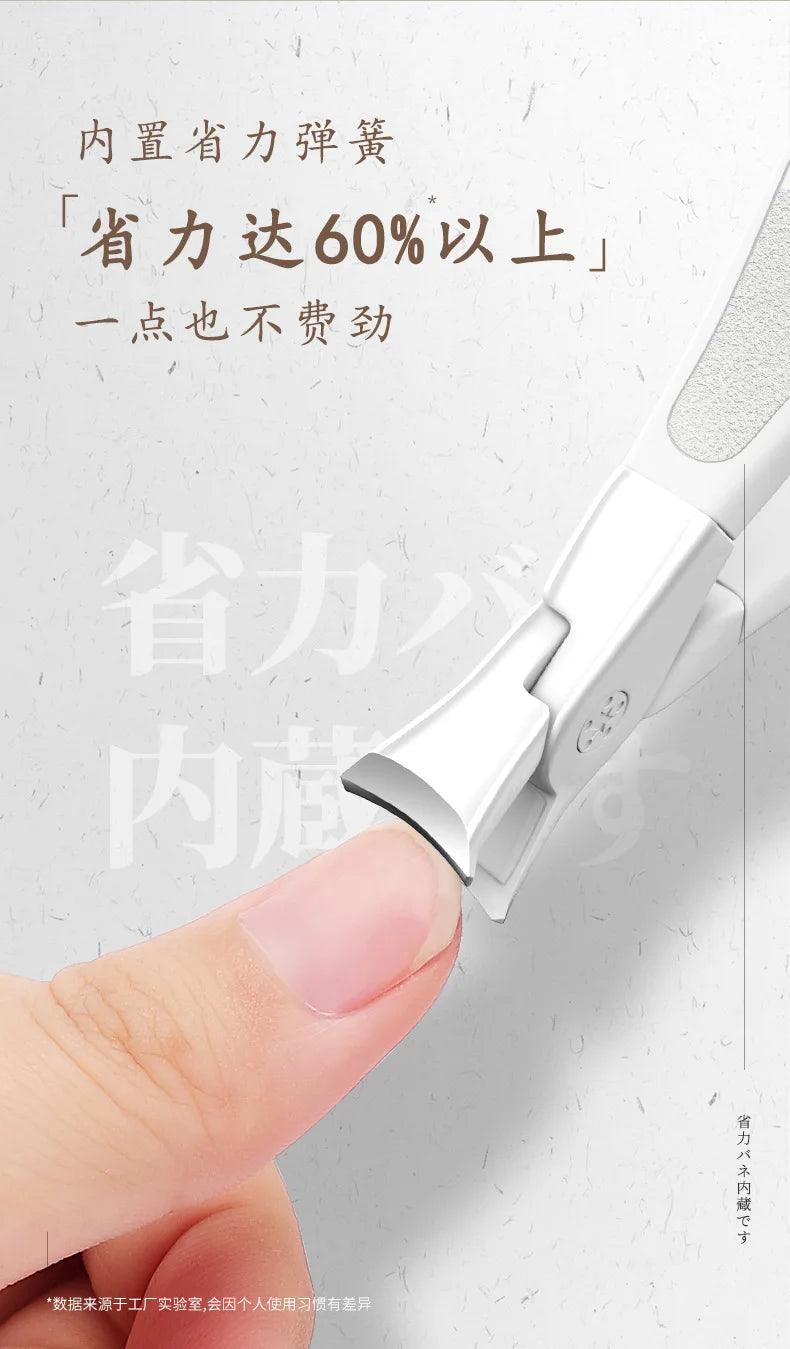 Anti-Splash Nail Clippers, Precision Trimming Tool, Heavy-Duty Nail Care